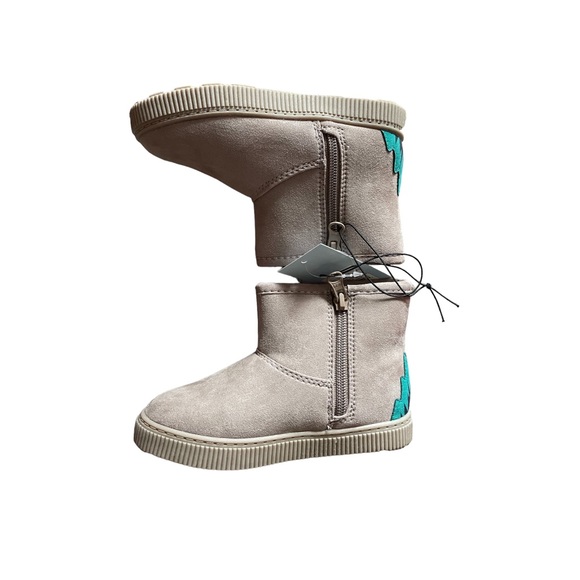 Brand new in box Cat & Jack Girls/Toddler Vesper Dino Boots - Picture 6 of 6